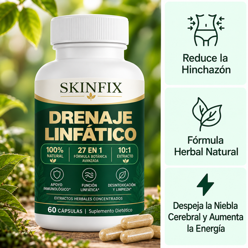 Cápsulas de Drenaje Linfático ~ 27 En 1