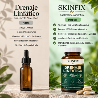 Cápsulas de Drenaje Linfático ~ 27 En 1